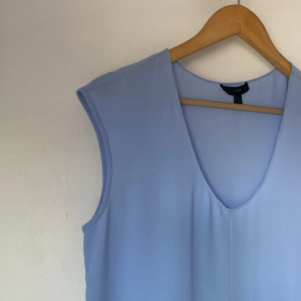 J.Crew 2 Cap Sleeve Shirttail Top